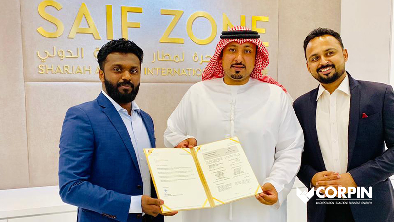 Corpin Consultants Now An Official Business Setup Partner For SAIF Zone