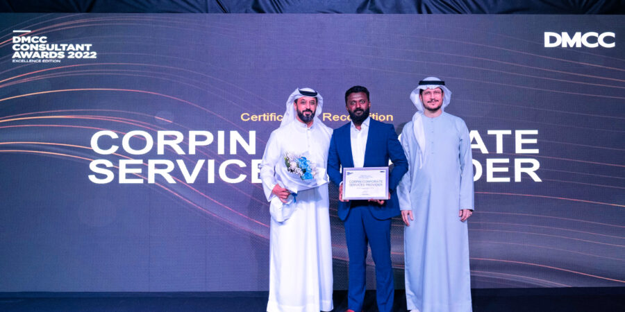 Corpin Consultants Celebrates Success at DMCC Consultant Awards 2022, Recognized for Exceptional Client Service and Expertise