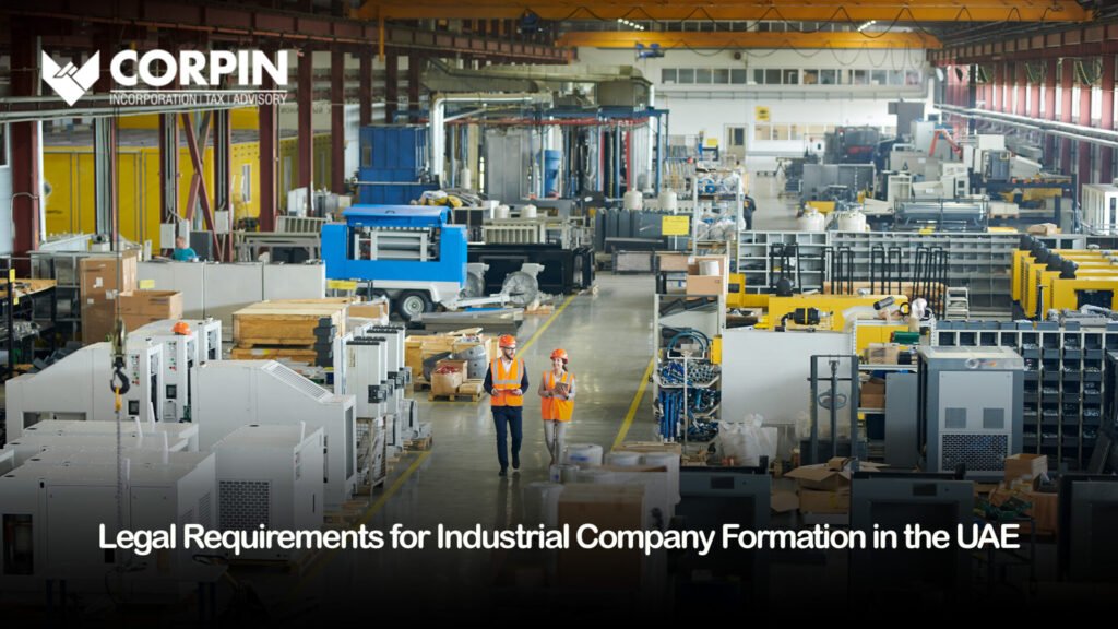 legal requirement of industrial company formation in uae